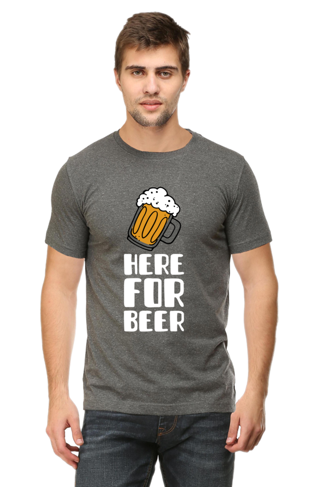 Here For BEER - Men's Casual Tee
