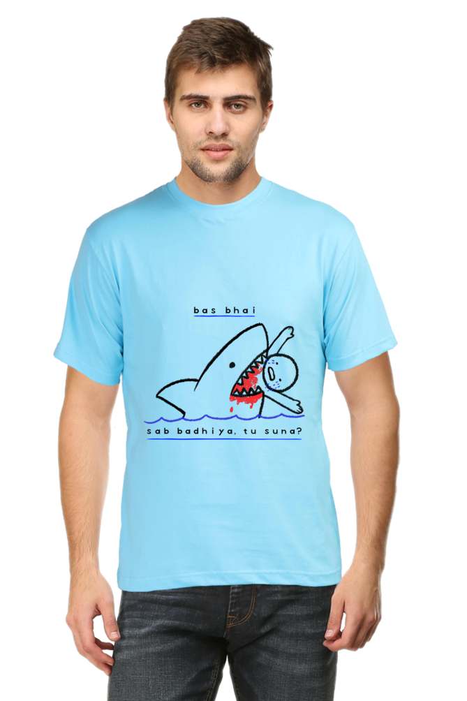 Bas Bhai...Tu Suna? - Men's Casual Tee