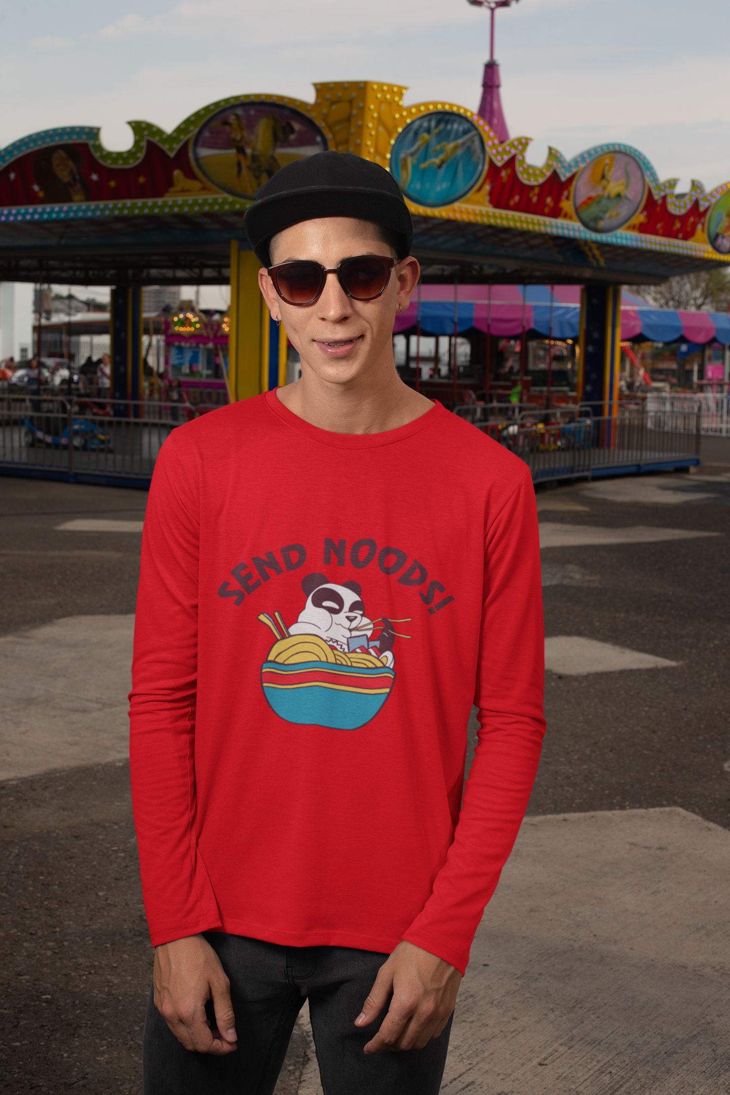 Send NOODS! - Men's Casual Tee
