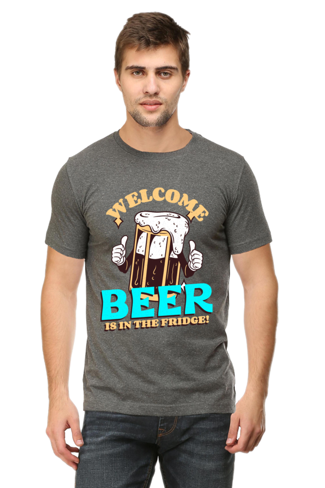 Beer In Fridge - Men's Casual Tee