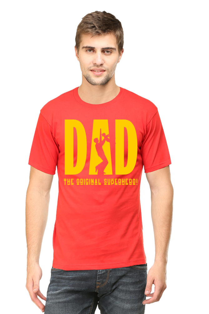 The Original Superhero (DAD) - Men's T-shirt