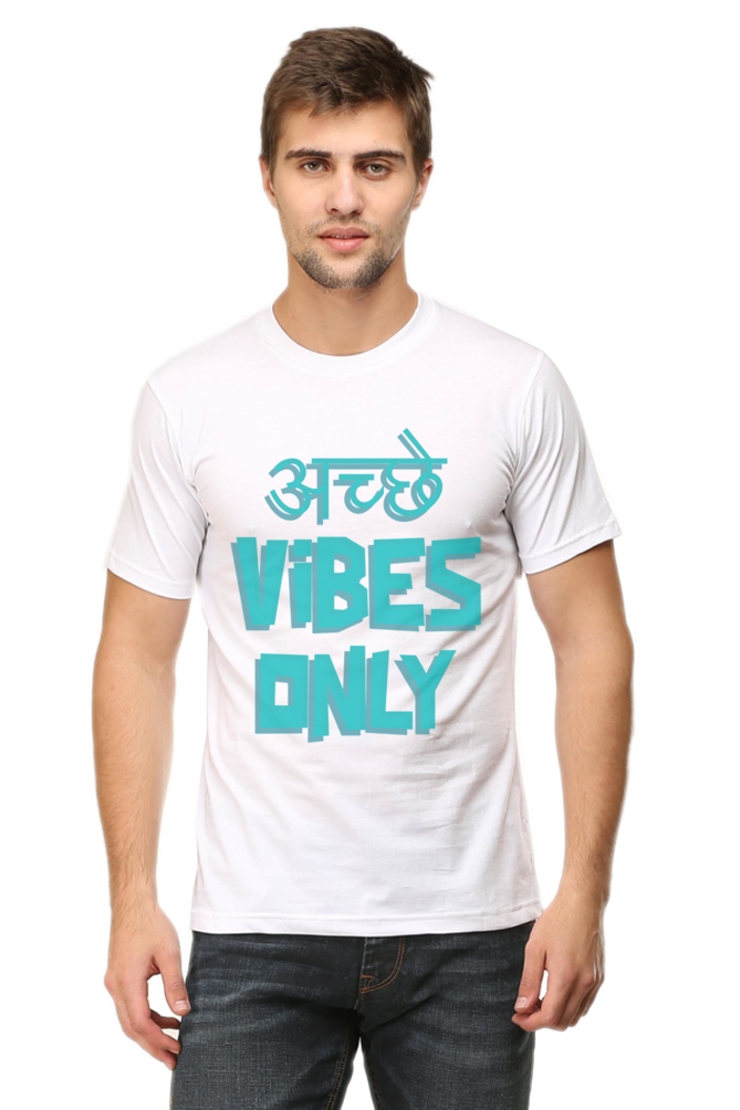 अच्छे Vibes Only - Men's Casual Tee