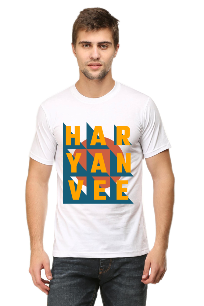 HARYANVEE - Men's Half Sleeve Tee