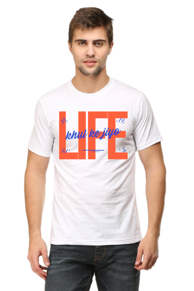 LIFE - Men's Half Sleeve Tee