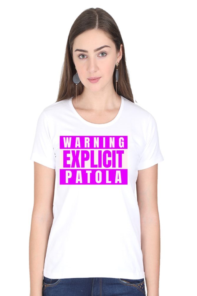 PATOLA - Women's Casual T-shirt