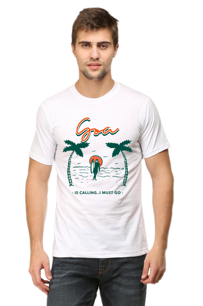 Goa Is Calling - Unisex Casual Tee