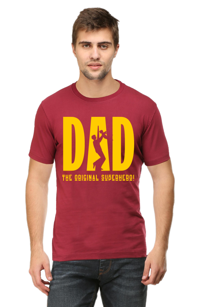 The Original Superhero (DAD) - Men's T-shirt