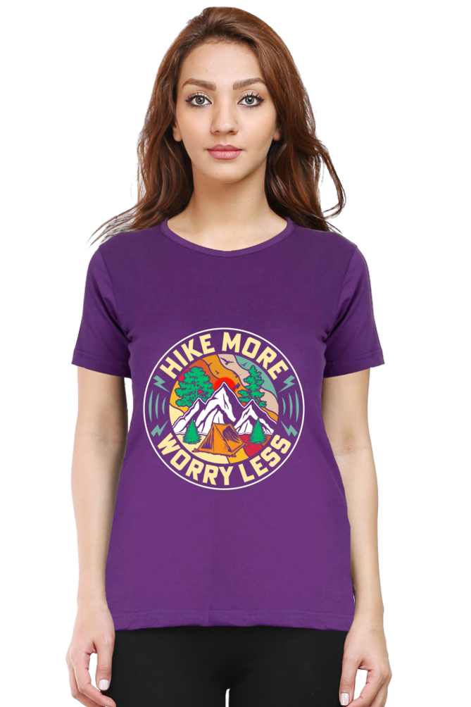 Worry Less & Hike More - Women's T-shirt