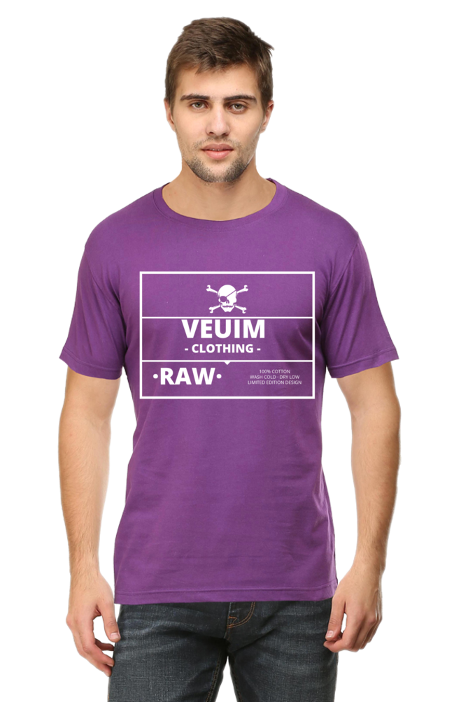 VEUIM - Men's Half Sleeve T-shirt