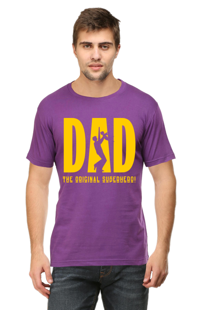 The Original Superhero (DAD) - Men's T-shirt