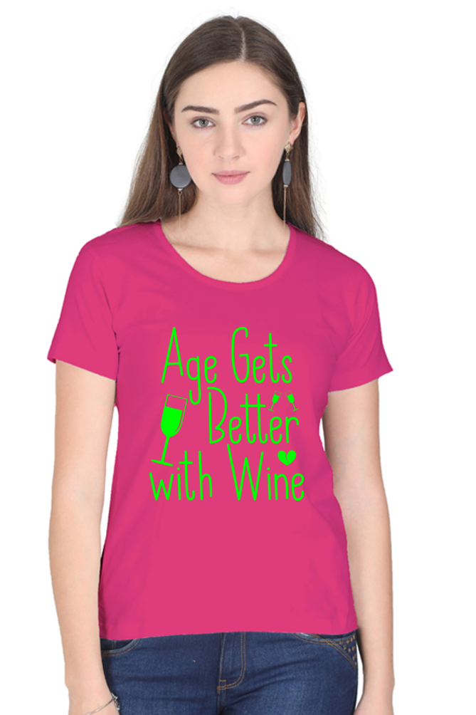 Age Gets Better With Wine (Neon Style)