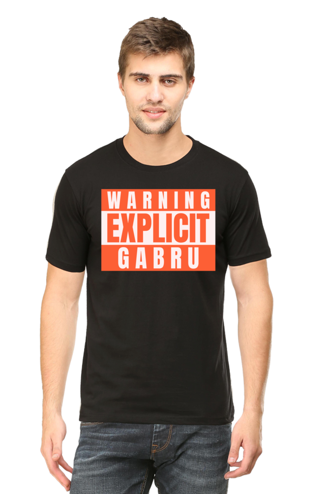 GABRU (Explicit Version) - Men's Casual Tee