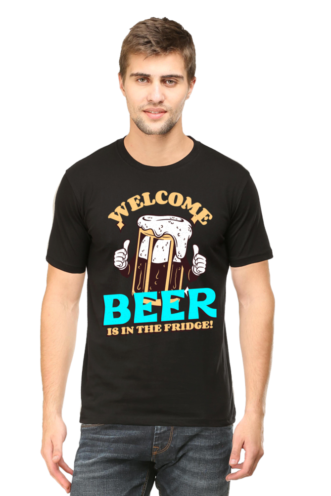 Beer In Fridge - Men's Casual Tee