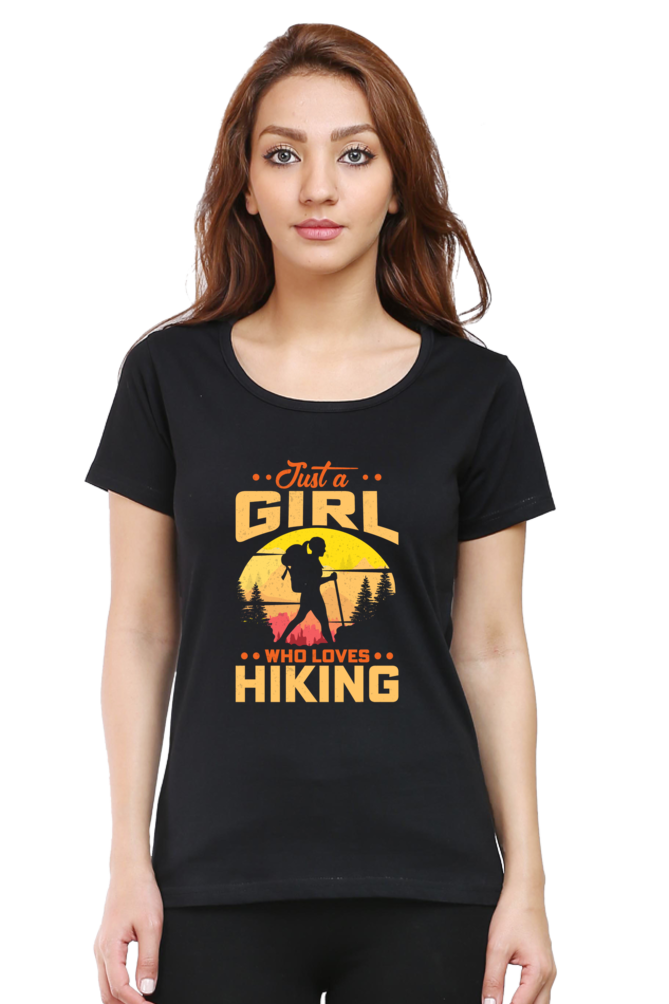 Just A Girl Who Loves To Hike - Women's T-shirt