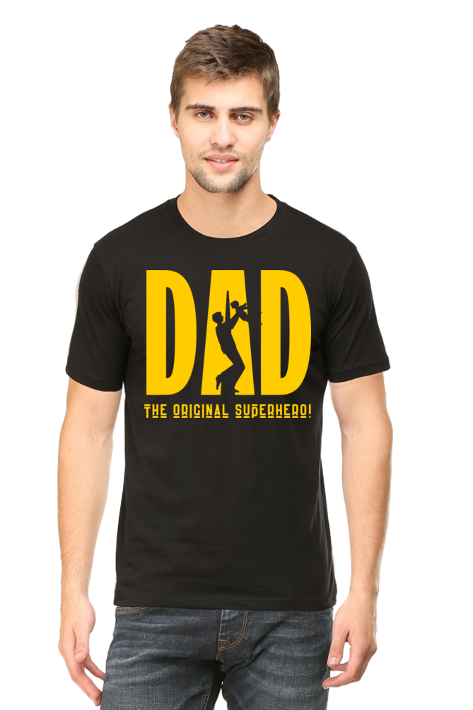 The Original Superhero (DAD) - Men's T-shirt