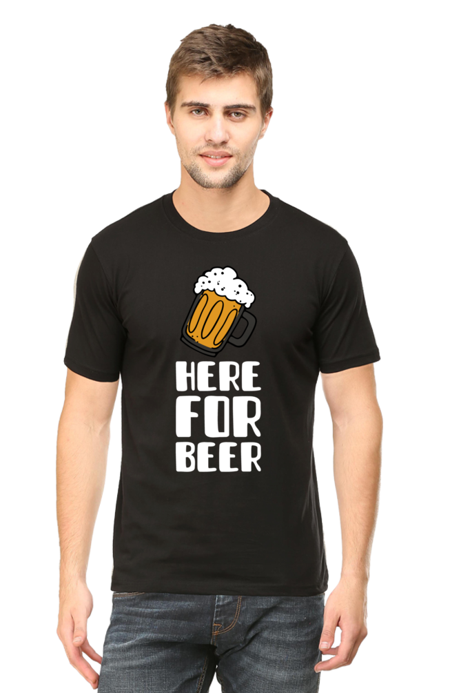 Here For BEER - Men's Casual Tee