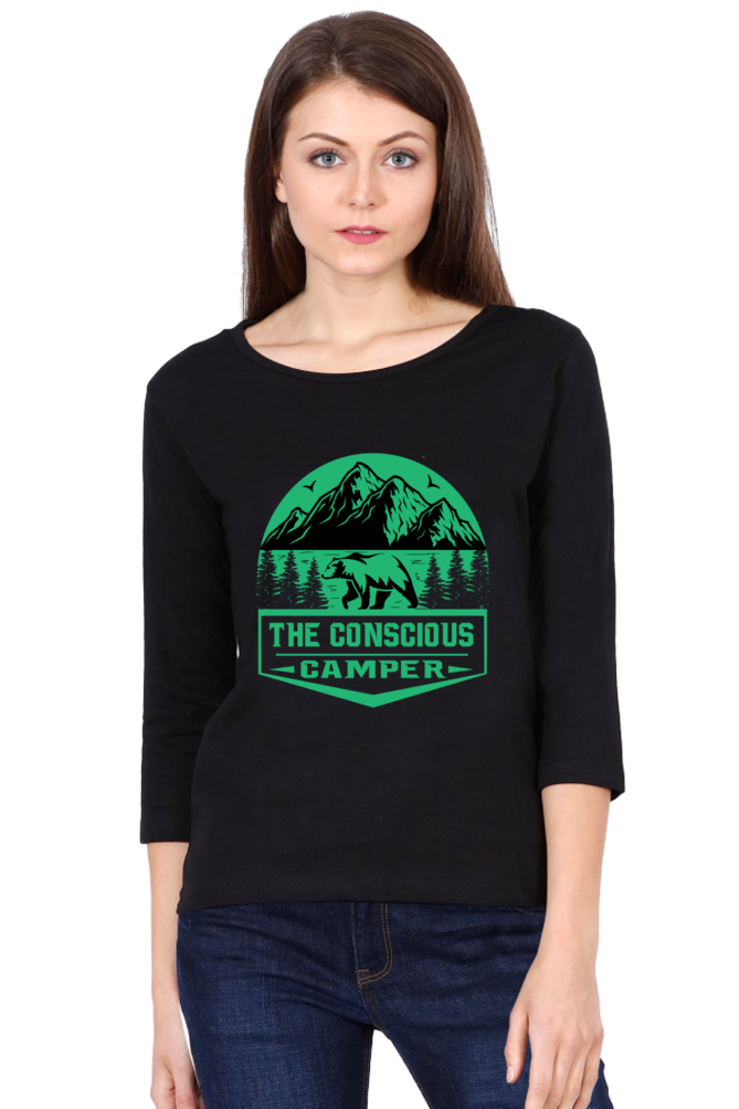 The Conscious Camper - Women's Full Sleeve T-shirt