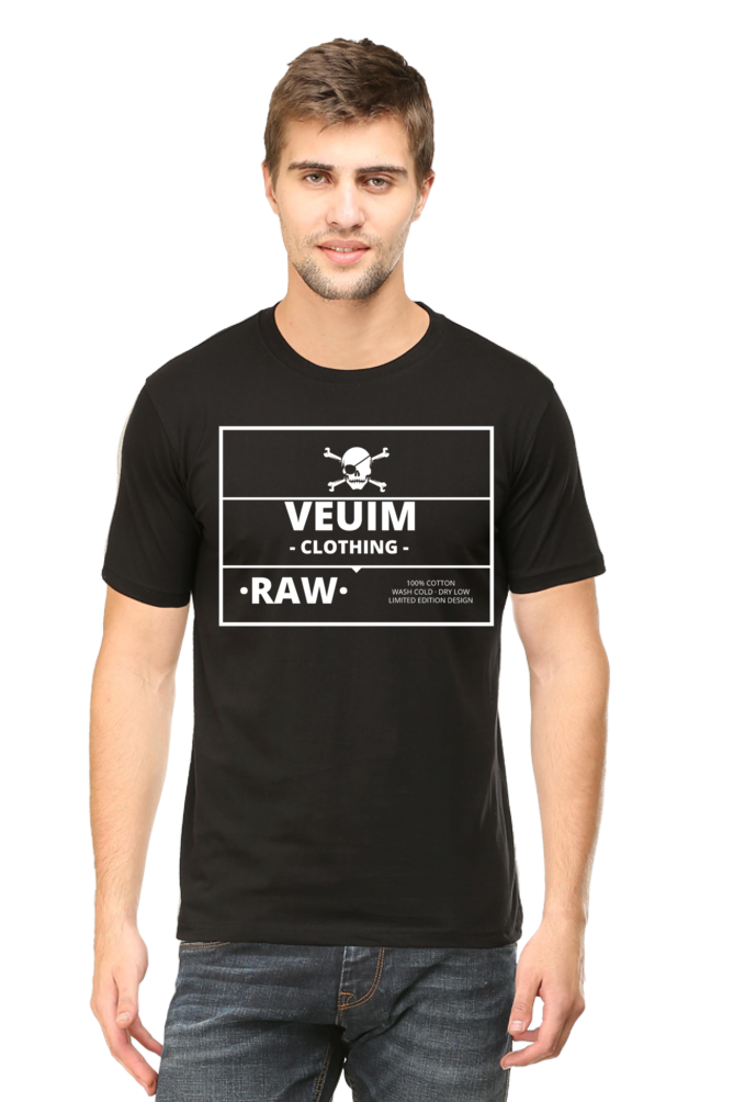 VEUIM - Men's Half Sleeve T-shirt