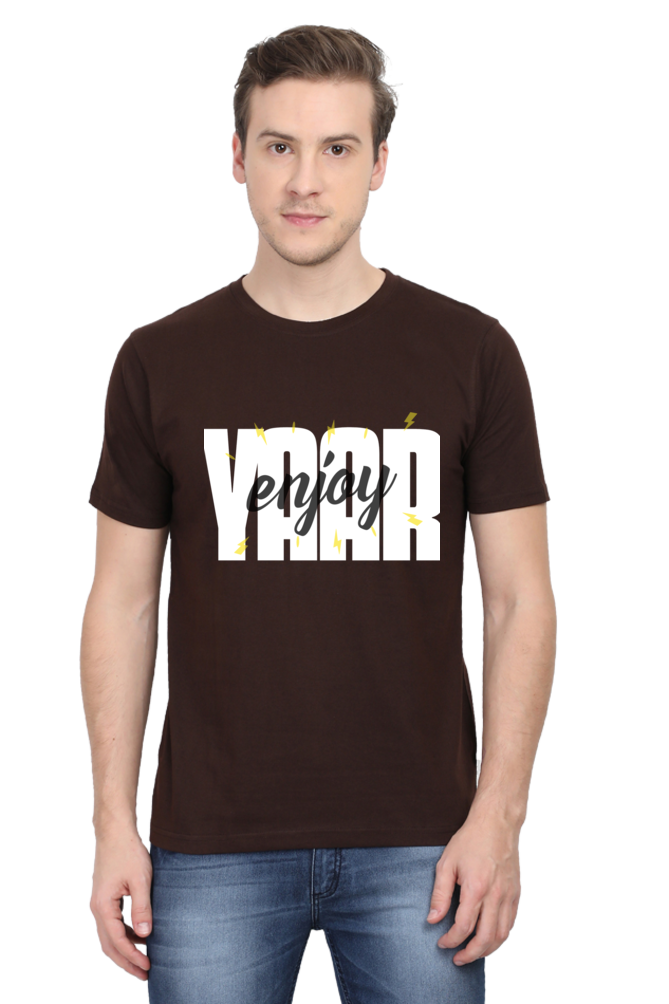 Enjoy YAAR! - Men's Half Sleeve Tee