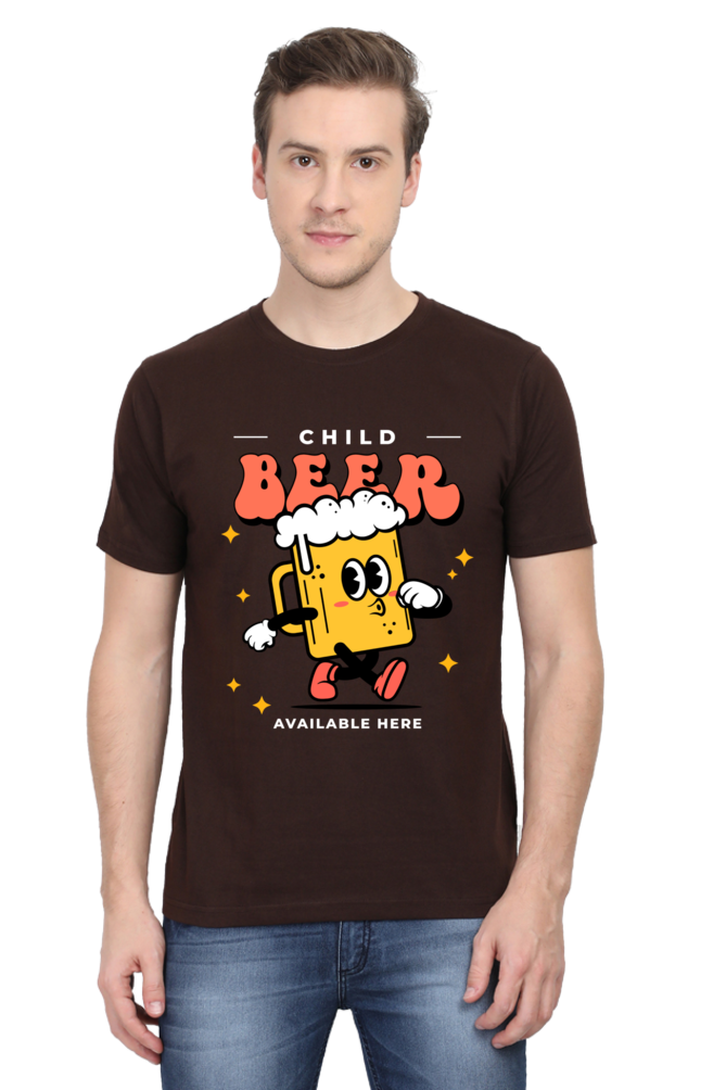 CHILD* BEER - Men's Casual Tee