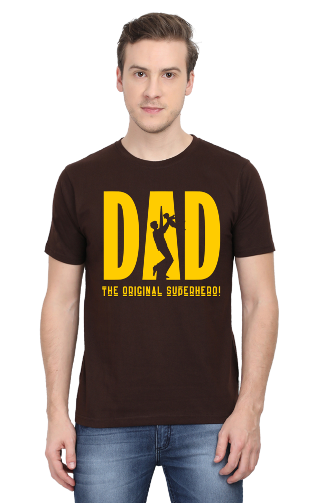 The Original Superhero (DAD) - Men's T-shirt