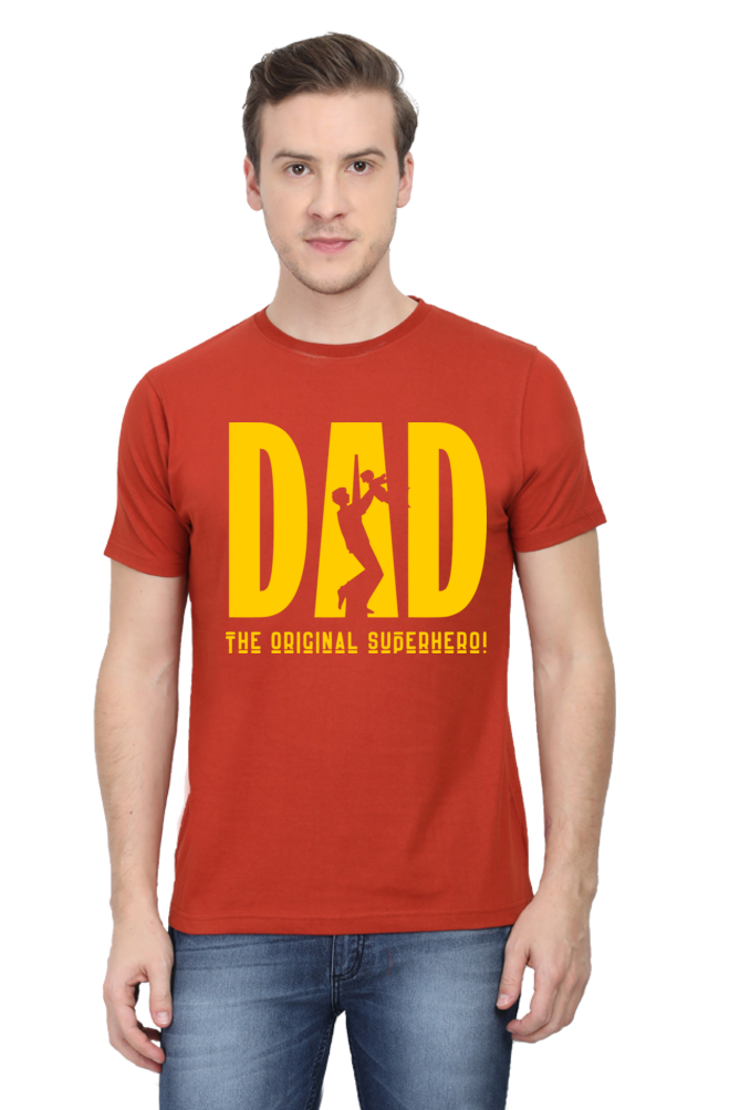 The Original Superhero (DAD) - Men's T-shirt