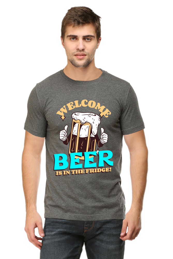 Beer In Fridge - Men's Casual Tee