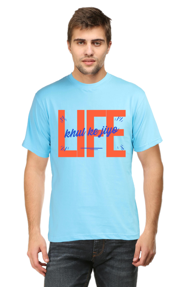 LIFE - Men's Half Sleeve Tee