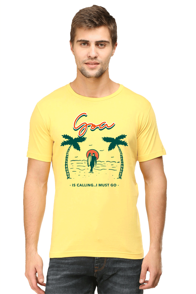 Goa Is Calling - Unisex Casual Tee