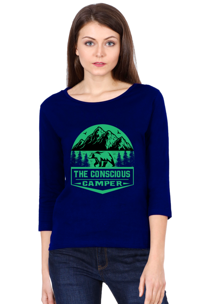 The Conscious Camper - Women's Full Sleeve T-shirt