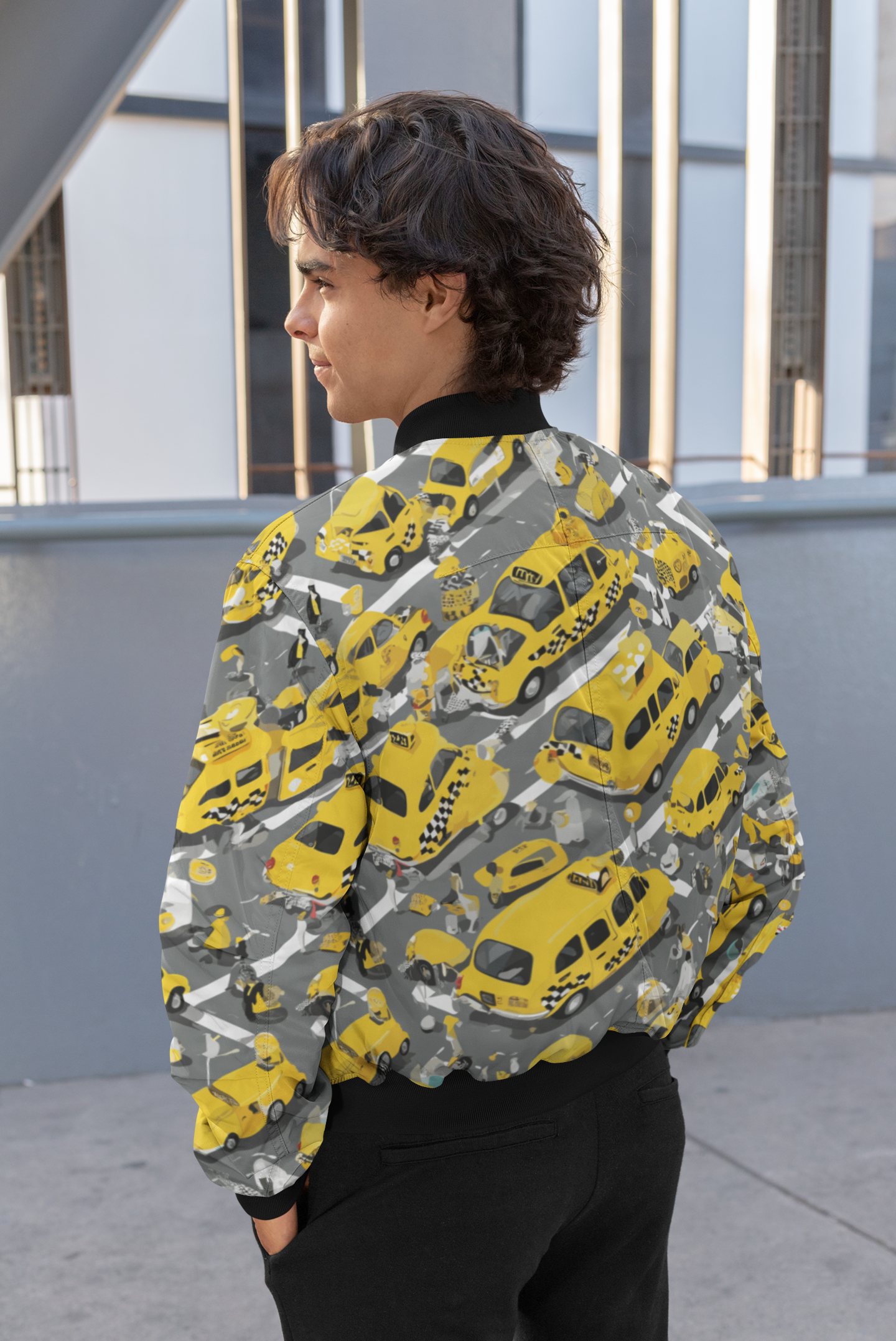 London Taxi Maze - AOP Bomber Jacket