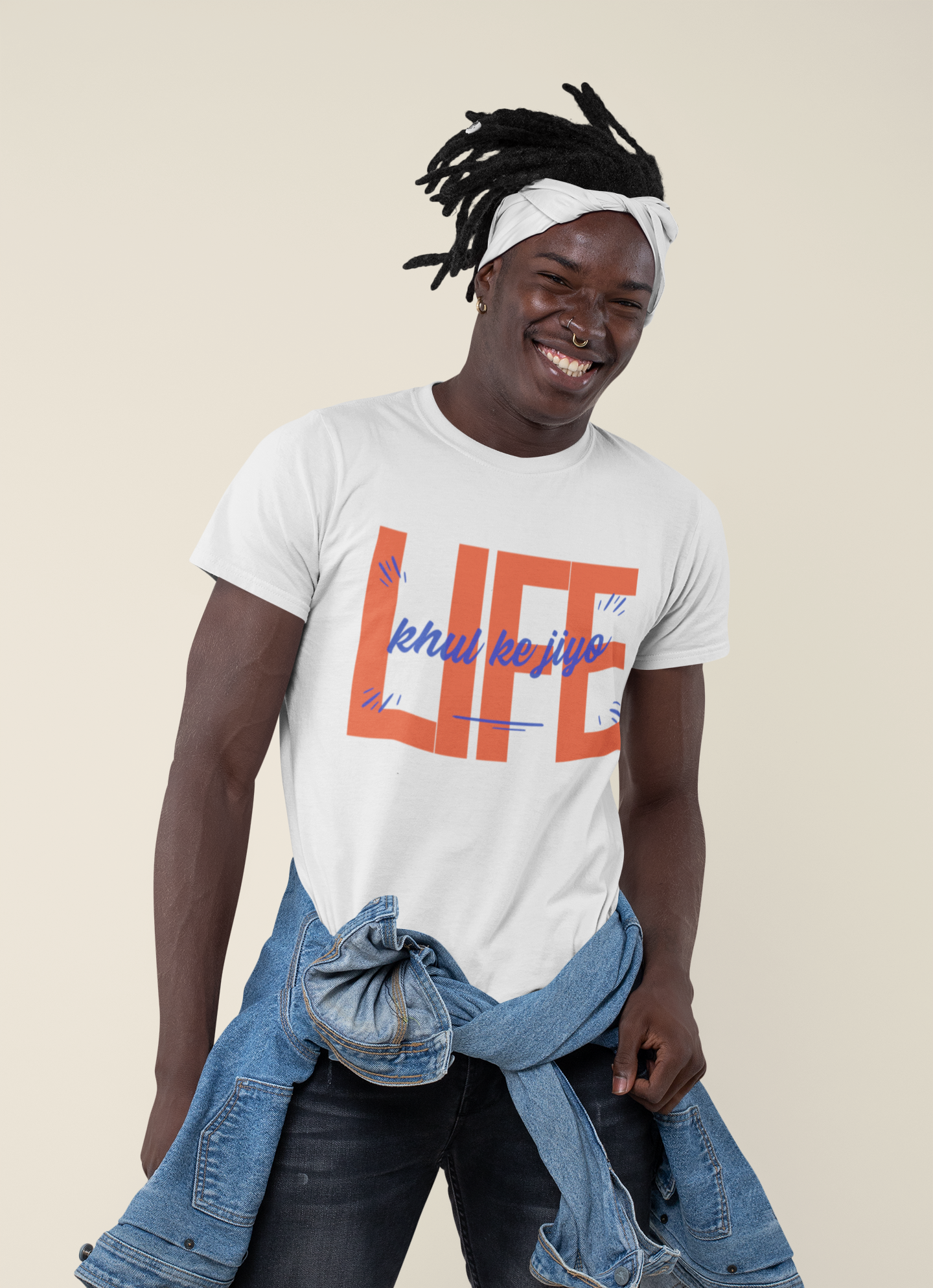 LIFE - Men's Half Sleeve Tee