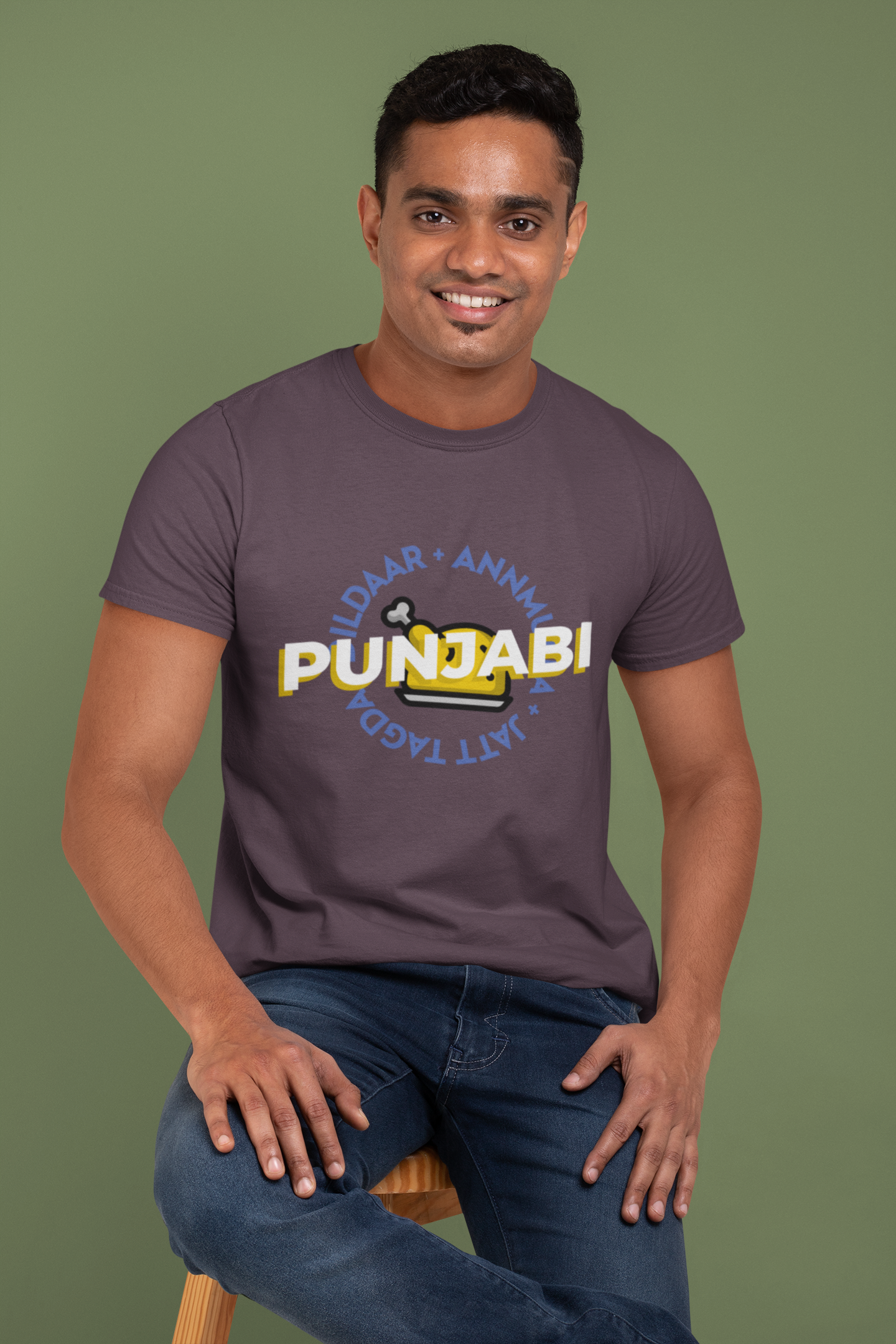 Punjabi - Men's Half Sleeve Tee