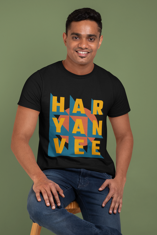 HARYANVEE - Men's Half Sleeve Tee