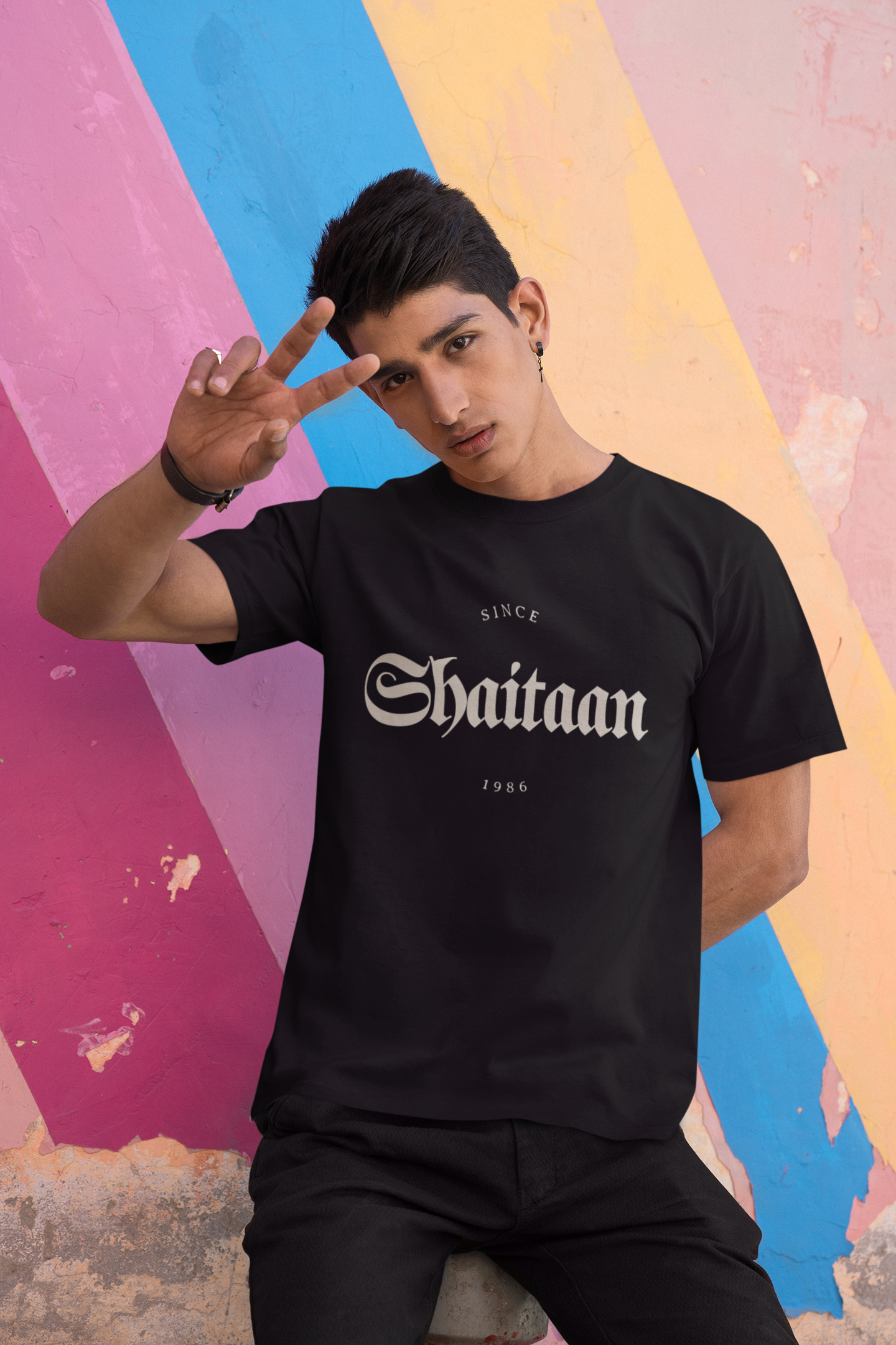 Shaitaan Since 1986 - Men's Casual Tee