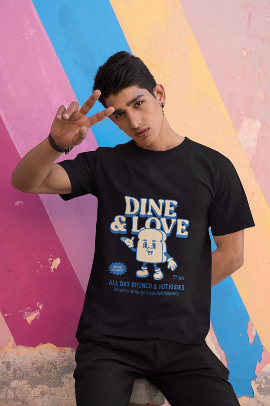 Dine & Love - Men's T-shirt