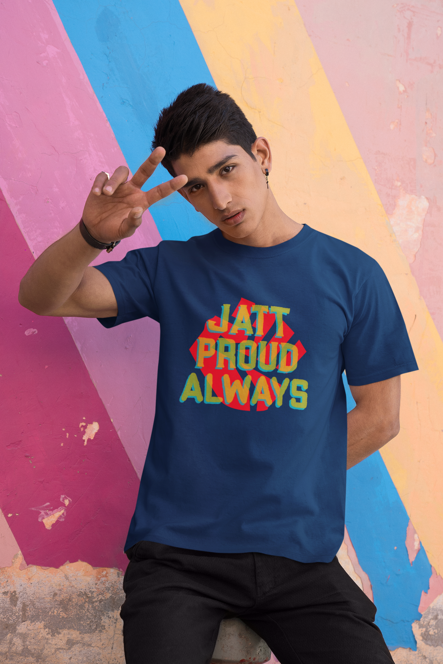 Jatt Proud (Always) - Men's Casual Tee