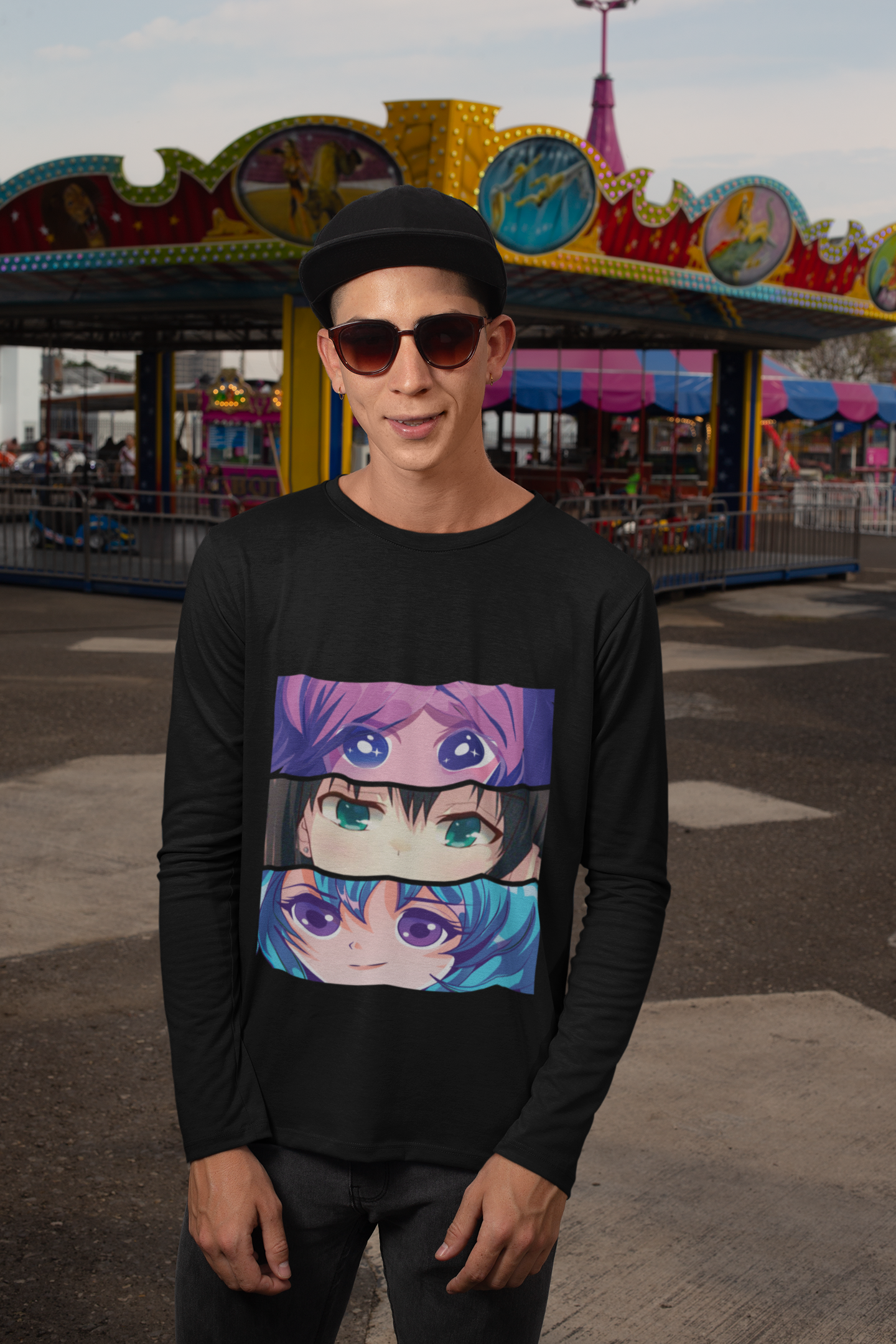 Shades Of Anime - Men's Casual Tee