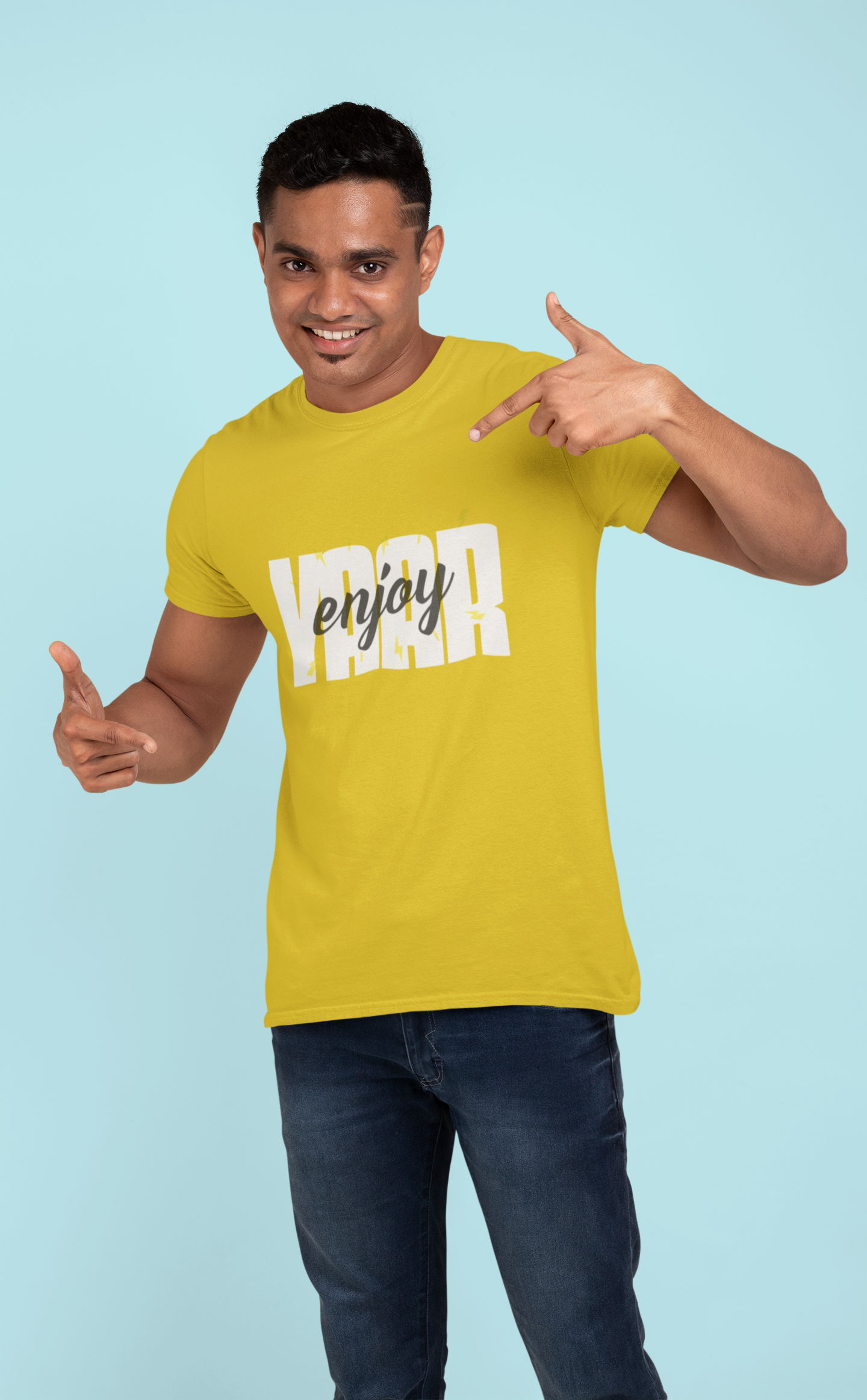 Enjoy YAAR! - Men's Half Sleeve Tee