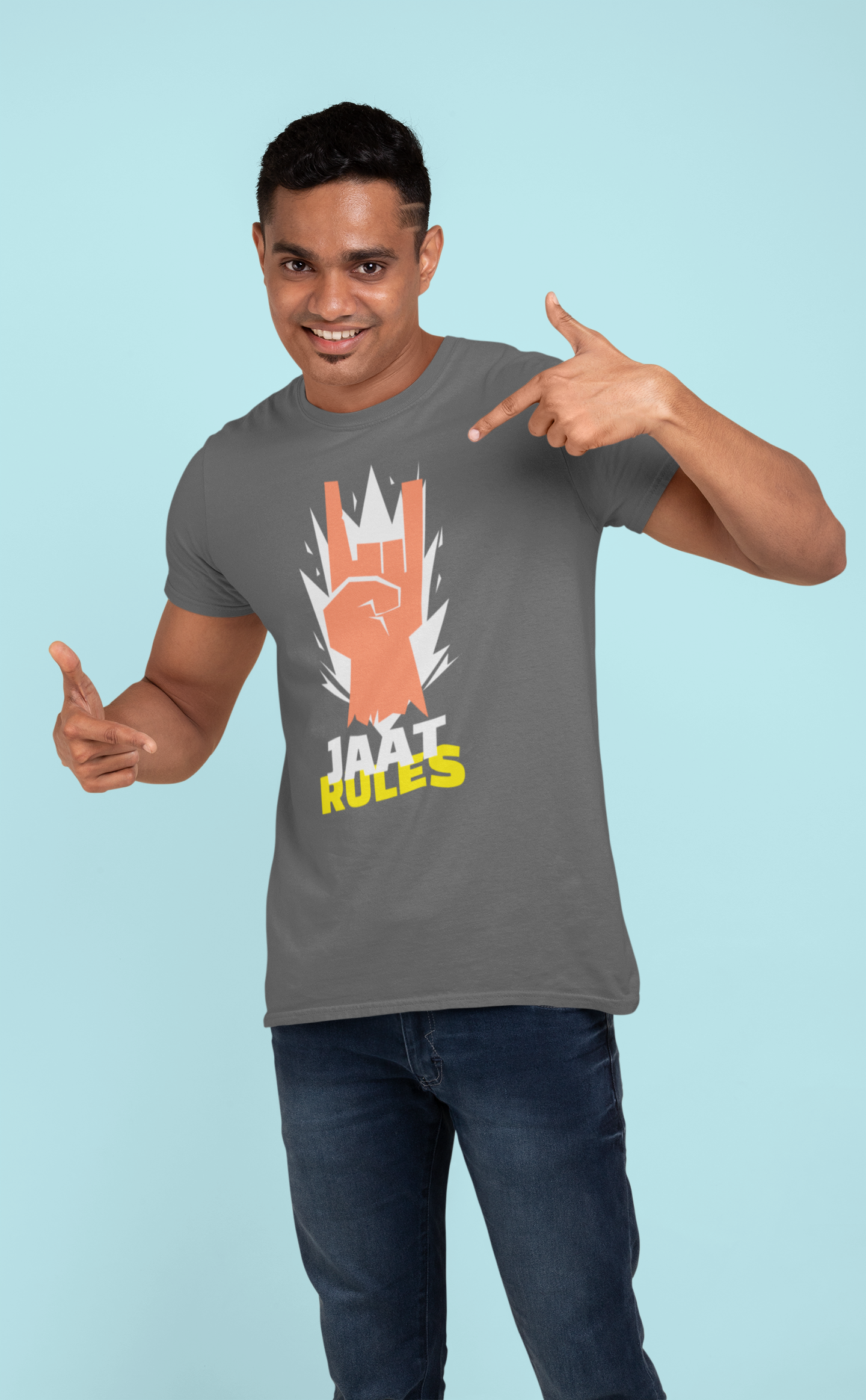 Jaat Rules - Men's Casual Tee