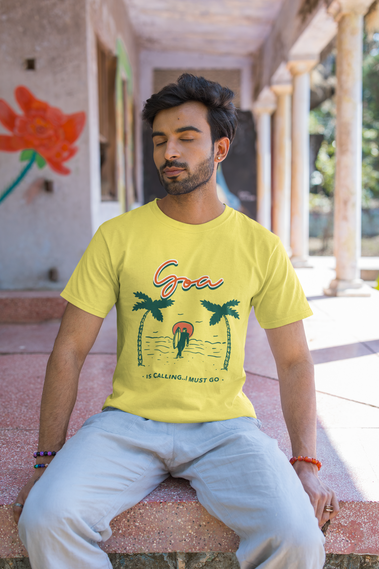 Goa Is Calling - Unisex Casual Tee