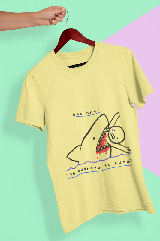 Bas Bhai...Tu Suna? - Men's Casual Tee