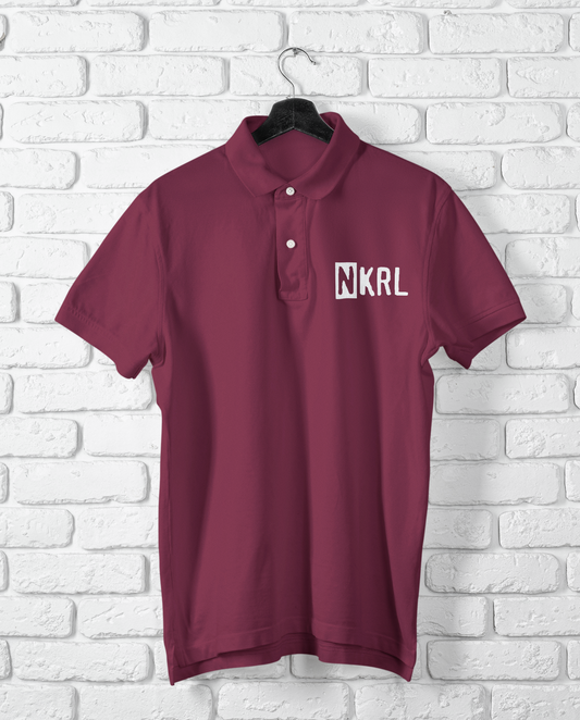 NKRL - Male Polo Half Sleeve (Maroon)