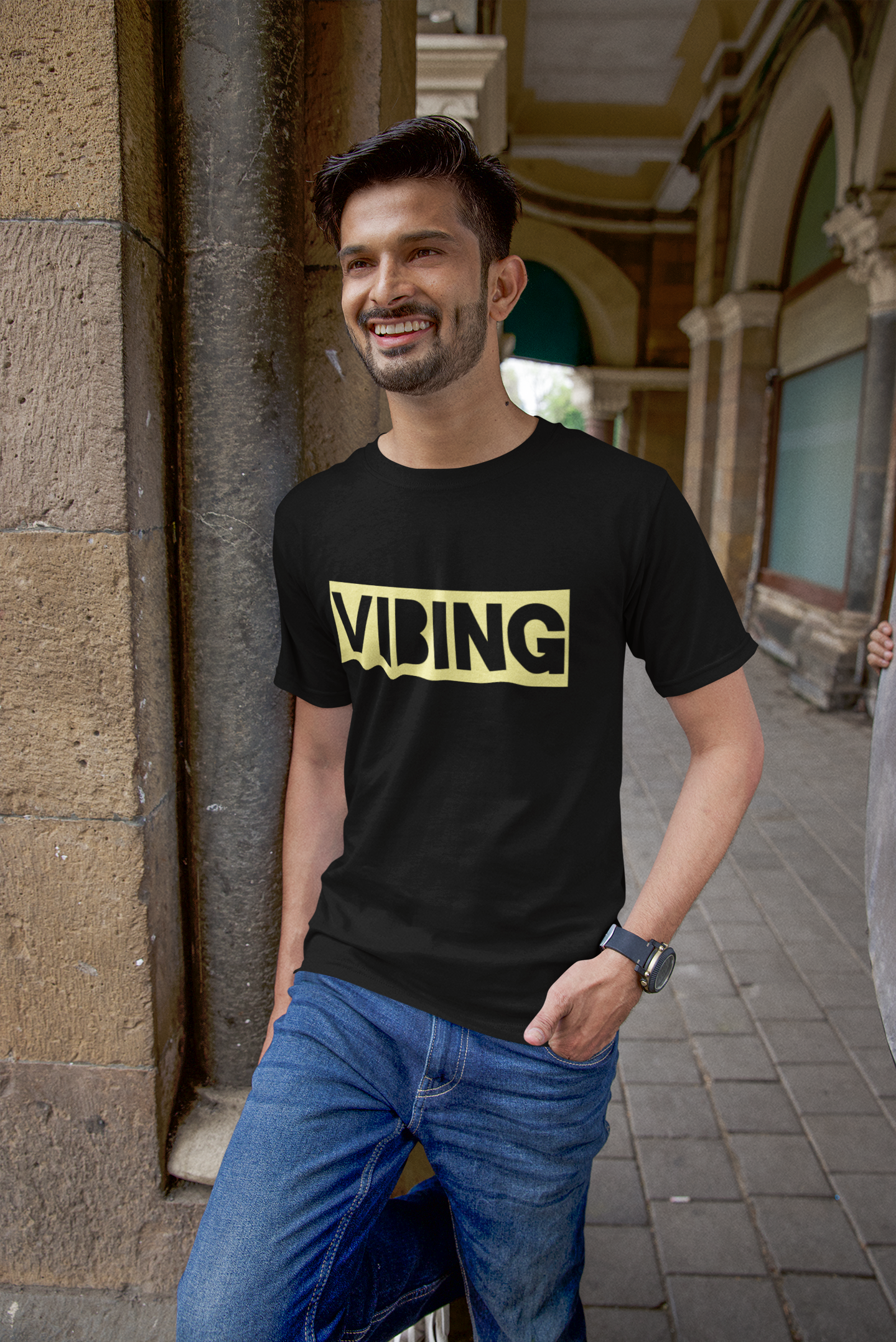 Vibing - Men's Casual T-shirt