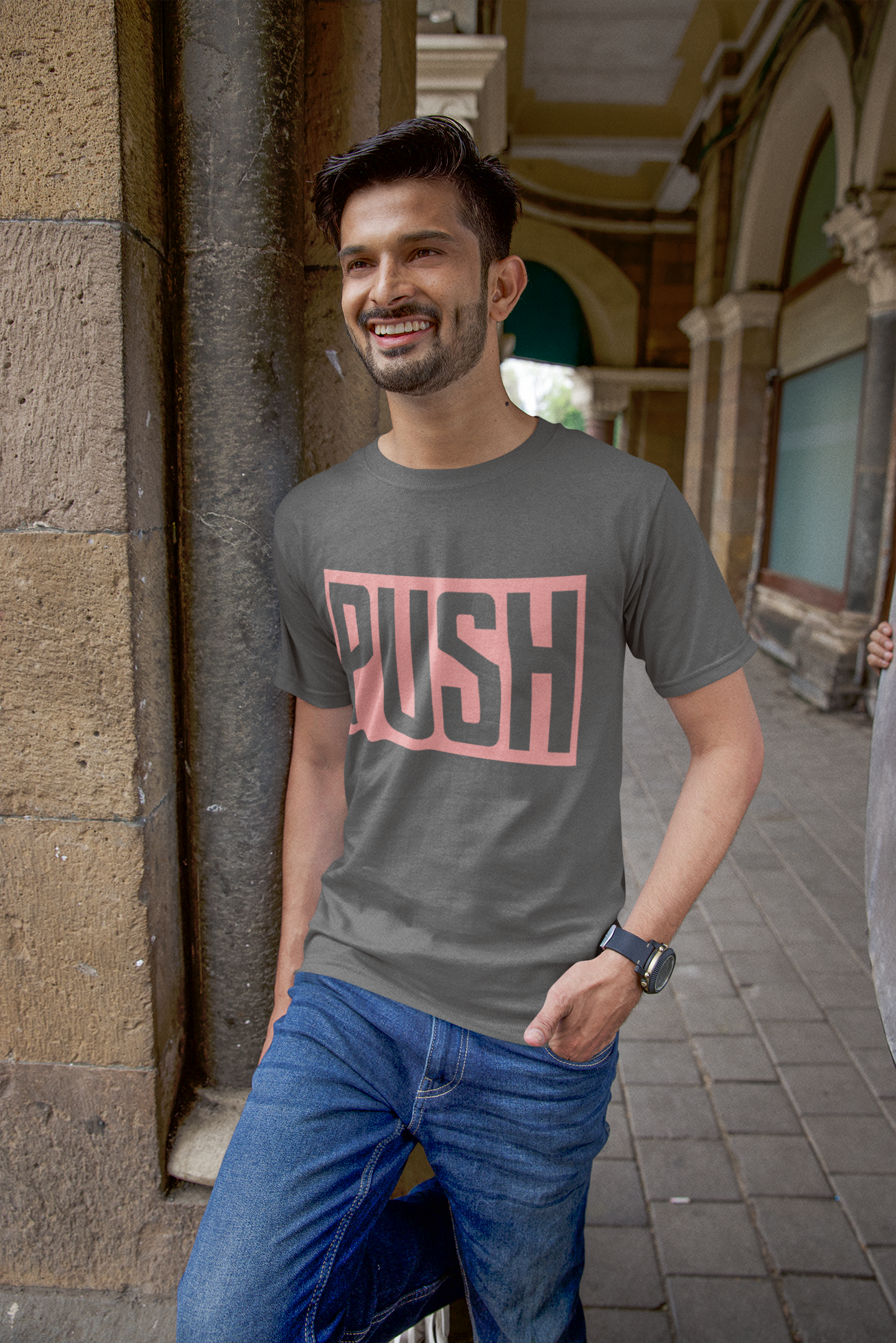 PUSH - Men's Casual Tee