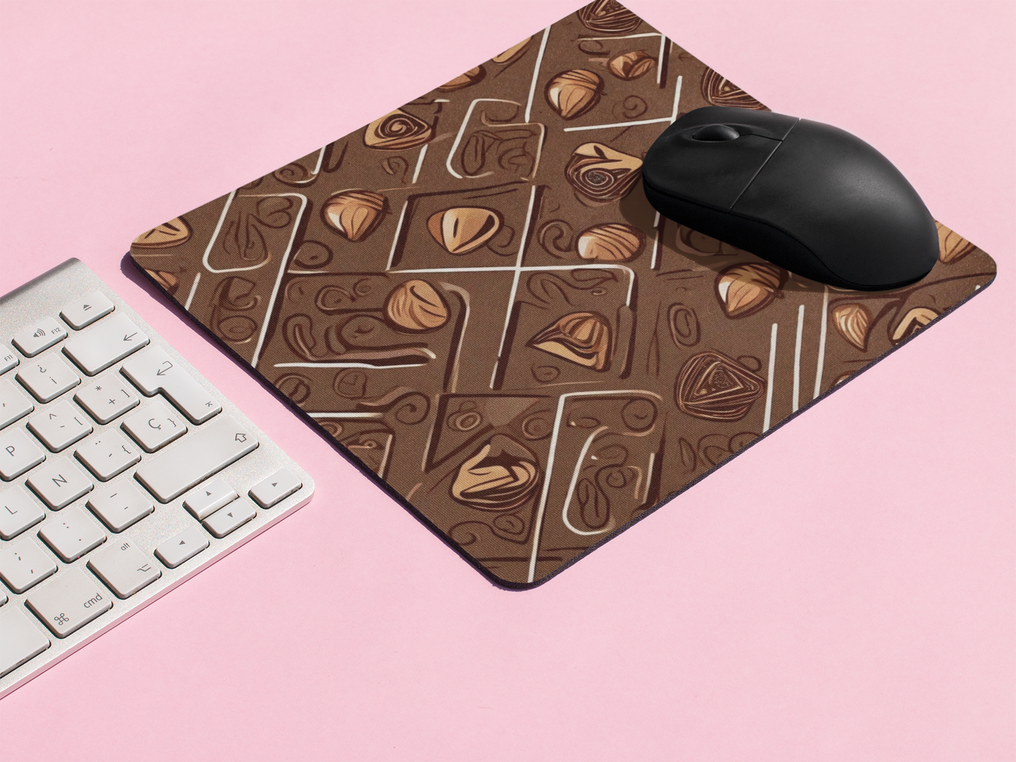 Choco Rush Digital Art - Mouse Pad