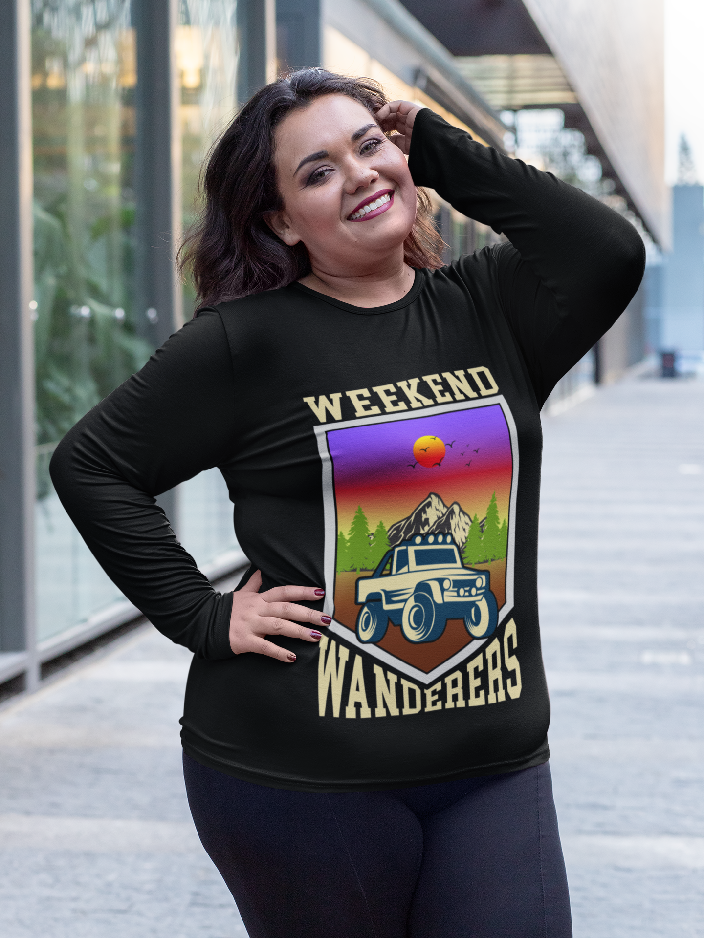 Weekend Wanderers - Women's Full Sleeve T-shirt