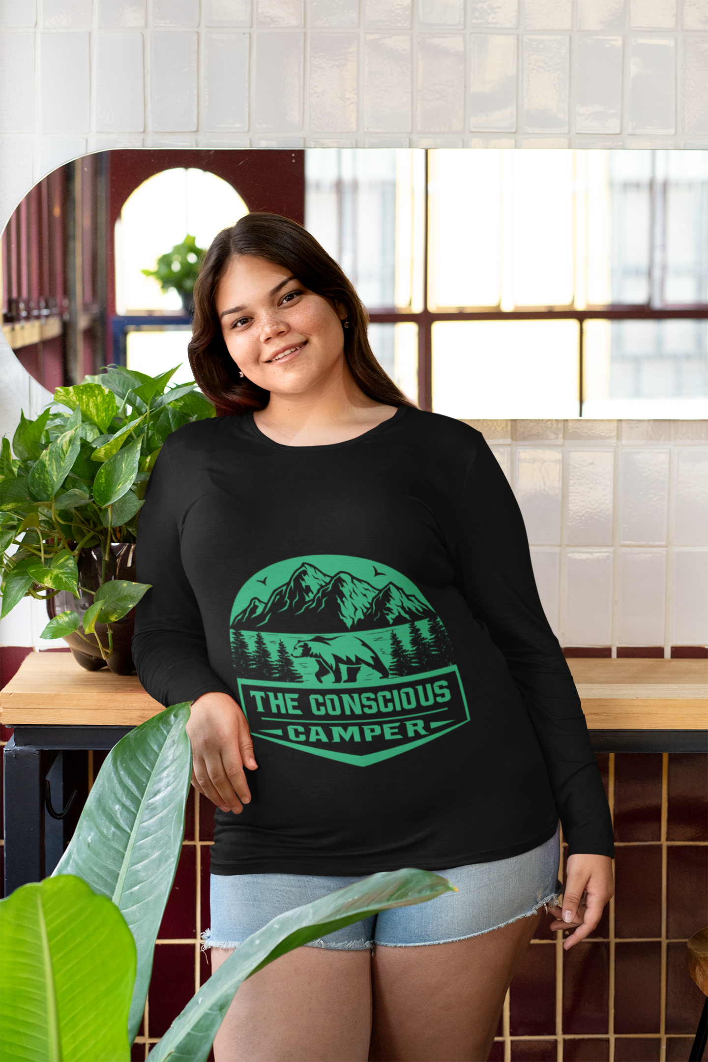 The Conscious Camper - Women's Full Sleeve T-shirt