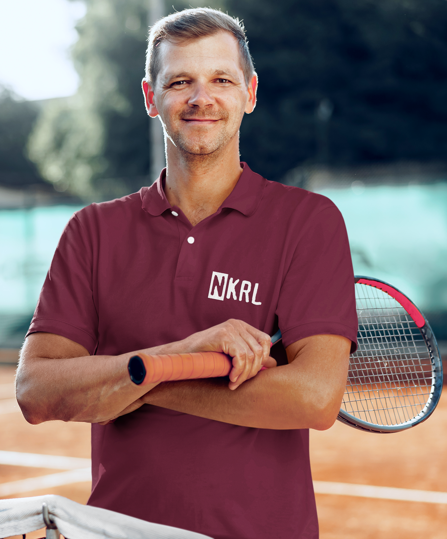 NKRL - Male Polo Half Sleeve (Maroon)