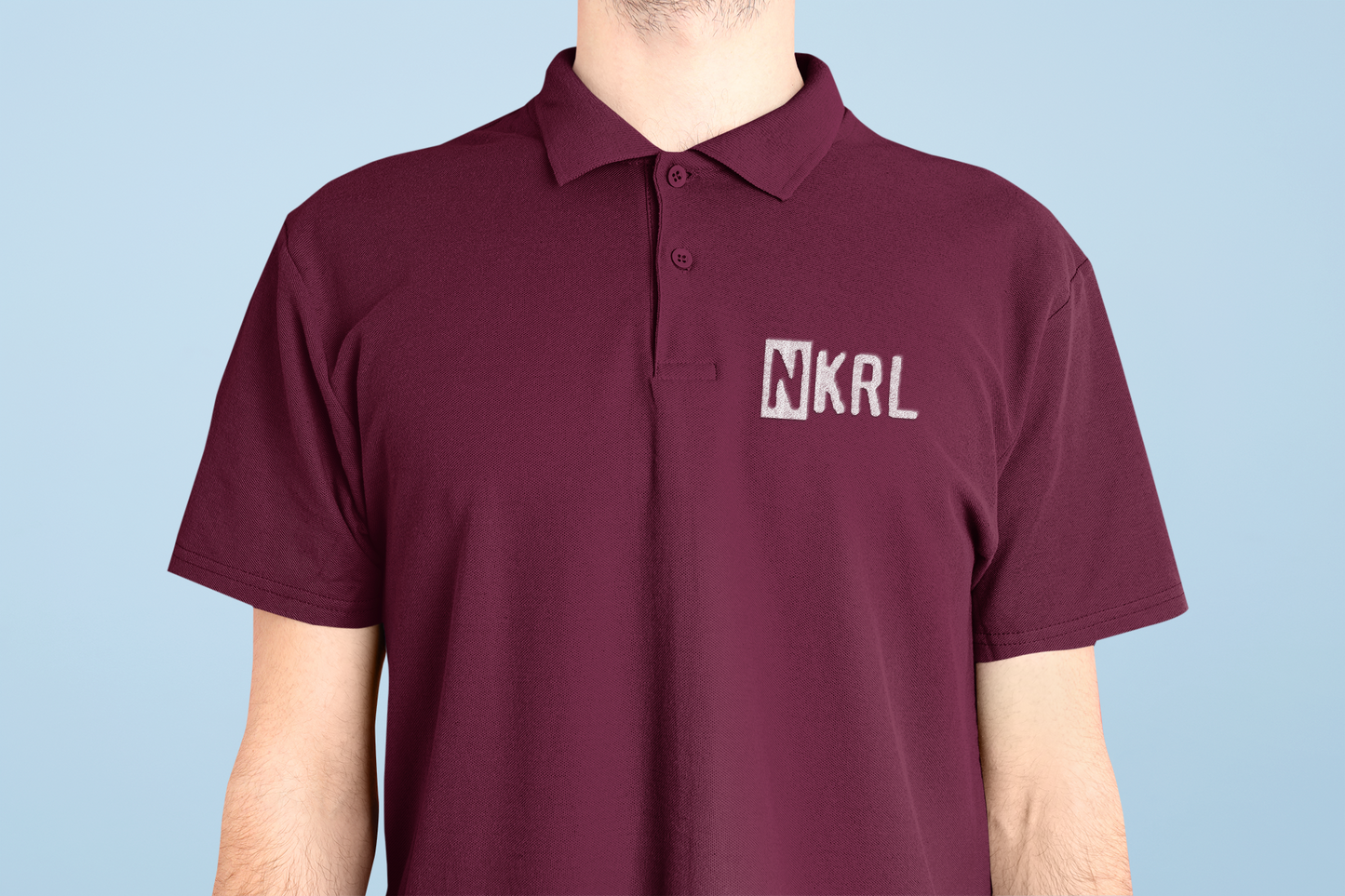 NKRL - Male Polo Half Sleeve (Maroon)